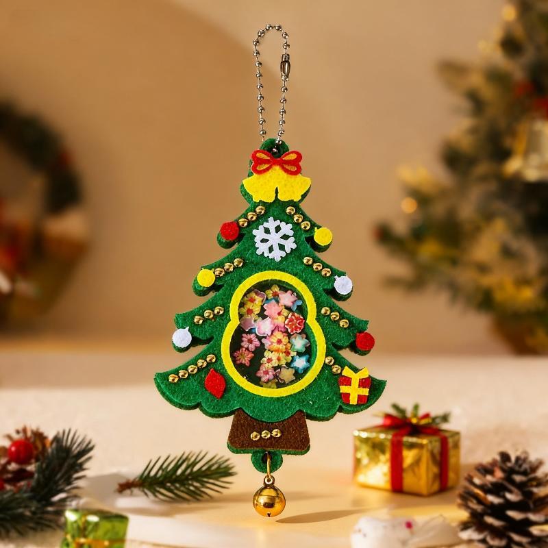 Christmas Small Gift Handmade Diy Pendant, Children'S Creative Toy Making Materials, Kindergarten Christmas Tree Decoration