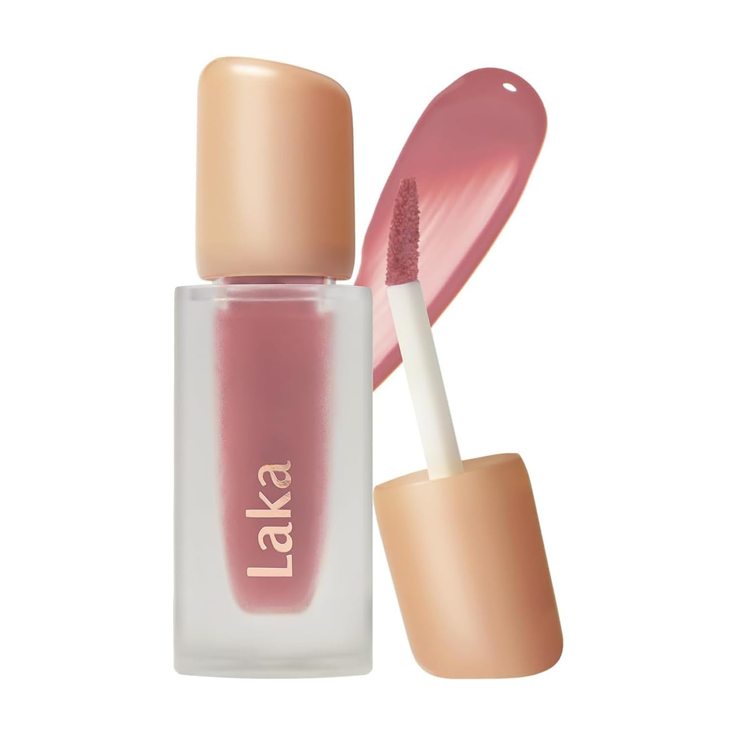 Laka Fruity Glam Tint Maro Fruit Color Glossy High Color #124 Tint, Finish, Payoff, Long-Lasting