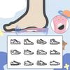 Shoe inserts with space for the AirTag locator 155-170mm - pink