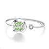 Tree of Life Aromatherapy Diffuser Bracelet - Rotating Hollow Design, Alloy & Stainless Steel, Non-Magnetic Couples Bracelets