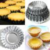 10 Stück Aluminium Eierkuchen Tasse Kuchen Gelee Maker Form Haus Küche Backwerkzeuge