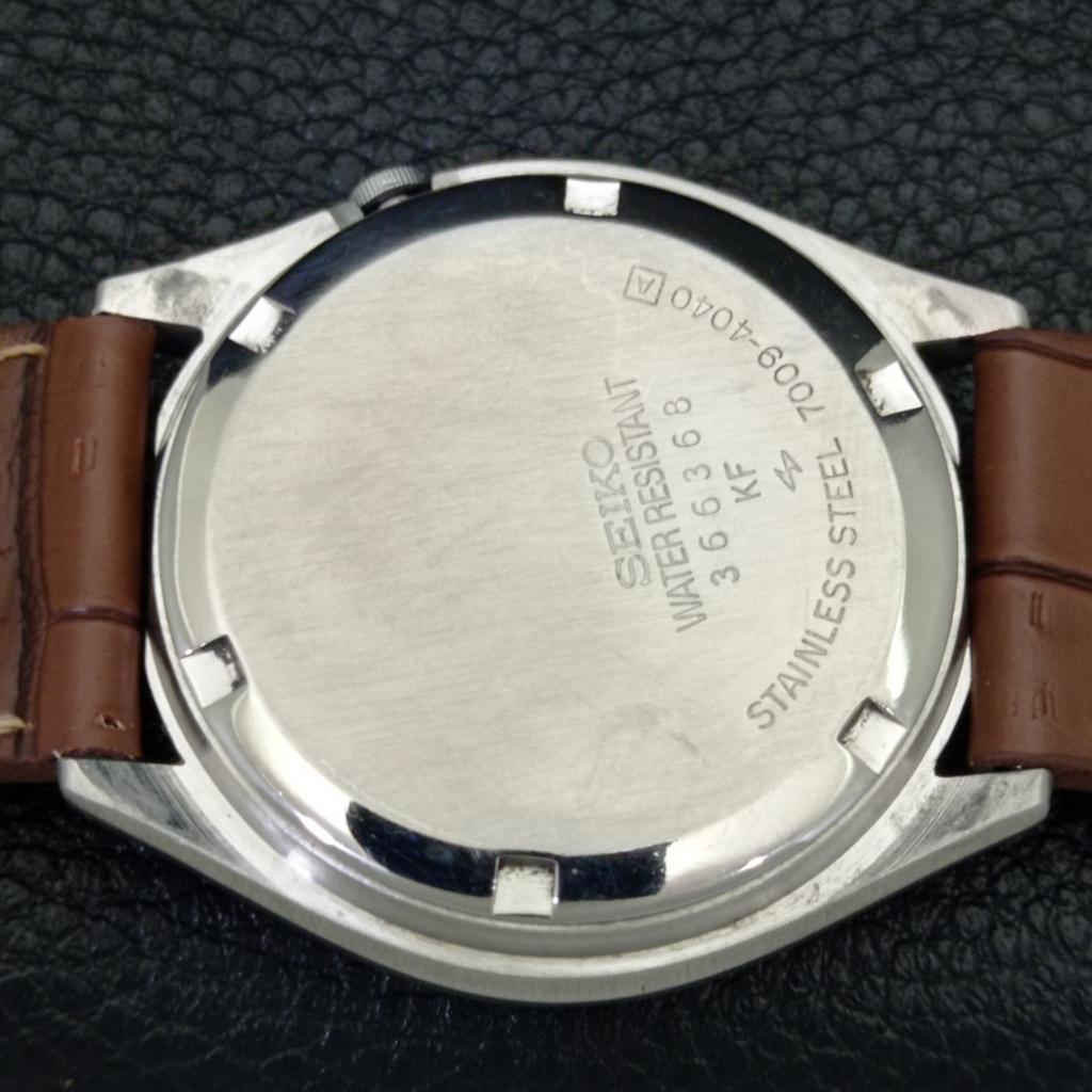 AUTOMATISCHE VINTAGE SEIKO JAPAN 7009A HERRENUHR ZIFFERBLATT FERRARI a700412-5