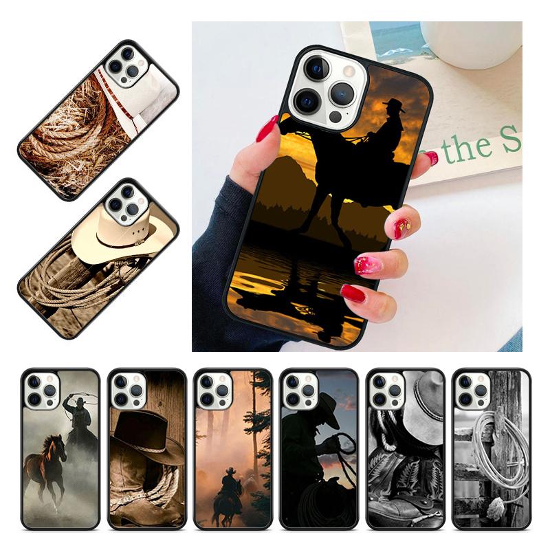 Extreme Sport Rodeo Cowboy Coque Shell For iPhone 17 Air 15 16 14 13 12 Pro Max 11 Pro Max Plus Phone Case Cover