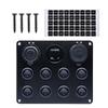 5 Gang 8 Gang Button Rocker Toggle Switch Panel Usb Control For Car Truck Marine Boat RV ATV UTV Camper Caravan Circuit Breaker