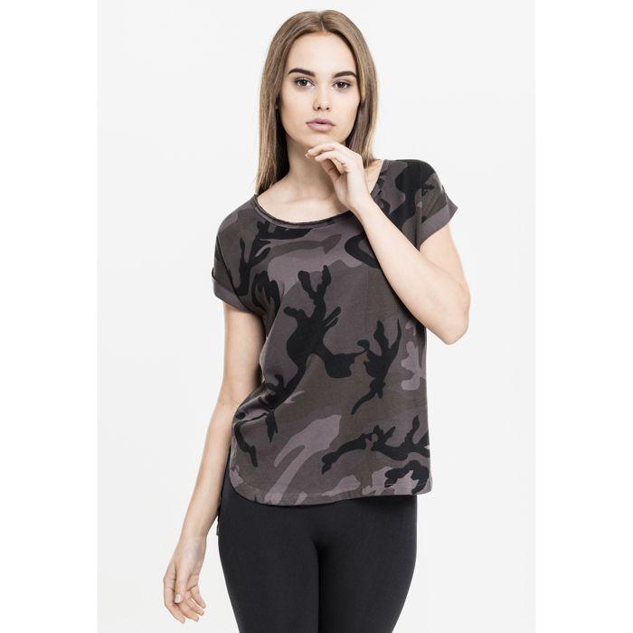 T-shirt femme - Urban Classic - Ba Shaped - Couleur gris - Manches courtes - Coupe loose