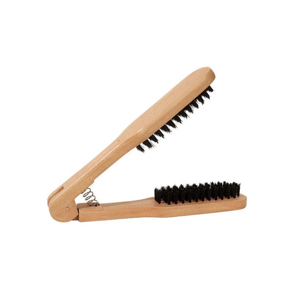 Wooden Hairdressing Comb V Shape Hair Comb Professional Hair Straightener Tool Hair Accessories