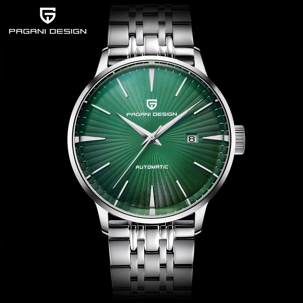 PAGANI DESIGN New Mechanical Watch Seagull 2813 Movement 43mm Stainless Steel Case 100M Water Resistance Men's Watch PD2770