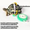 Soft Strap Lizard Traction Rope Creative Tortoise Chest Strap Pet Walking Harness  Pet Supplies