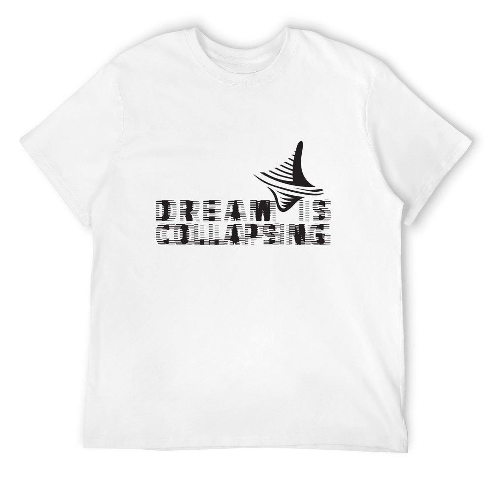 Inception - Dream is collapsing T-Shirt custom shirt summer clothes heavyweights custom t shirt shirts graphic tee men S