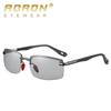 aoron Men's Driving Sunglasses Metal Polarized UV Protection Sunglasses