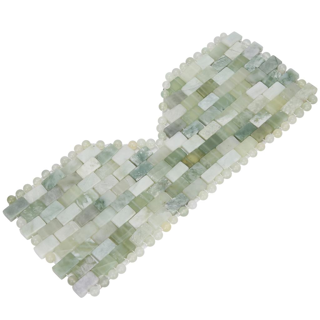 Eye Mask Face Massager Natural Jadestone Soothes Fatigue Reduce Sleeping Relax Care ToolXiuyan