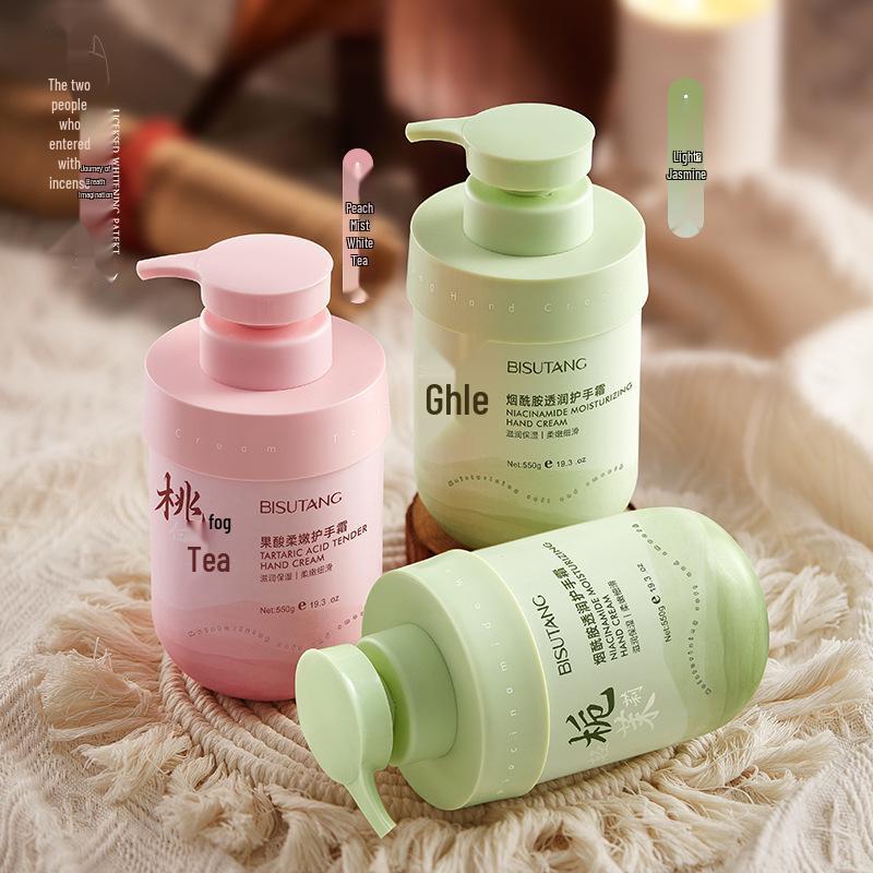 Bisu Tang A/W Hydrating Anti-Cracking Hand Cream - Moisturizing, Non-Greasy for Tender Skin.