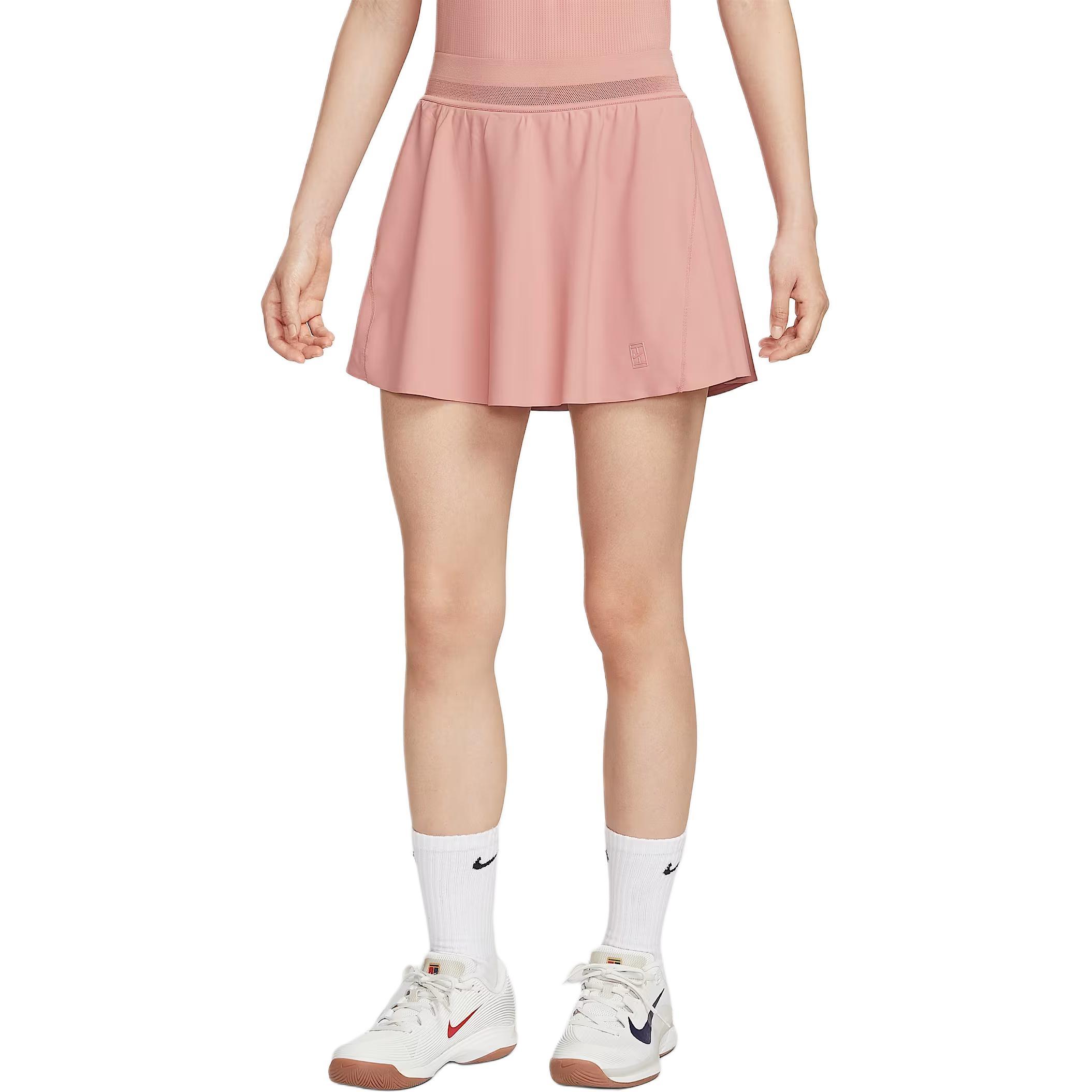 (WMNS) Nike Court Advantage Dri-FIT Short Tennis Skirt Red Stardust Women s FZ6730-618 L