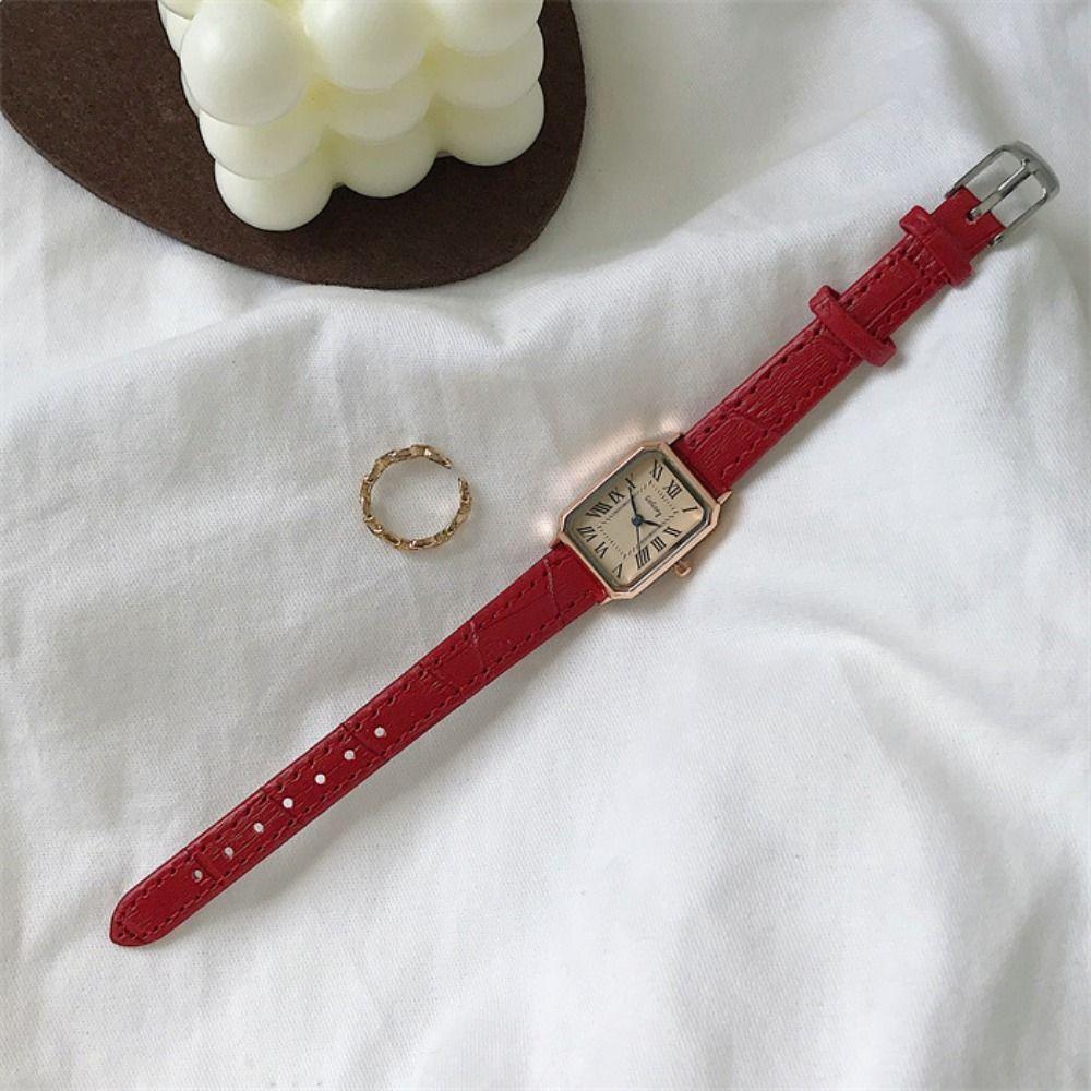 Elegant Women's Wrist Watch Portable Vintage Female Clock Women's Quartz Watch  Daily Use