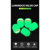 Luminous Car Tire Valve Caps Fluorescent Motorcycle Wheel Tyre for Chevrolet Malibu XL Equinox Auto Door Entry Pedal Guards Accessories