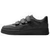 Pu Comfortable Retro Style Lace-Free Lightweight Thick Sole Sports Low-Top Sneakers Men Sneakers Black 12254520800-38