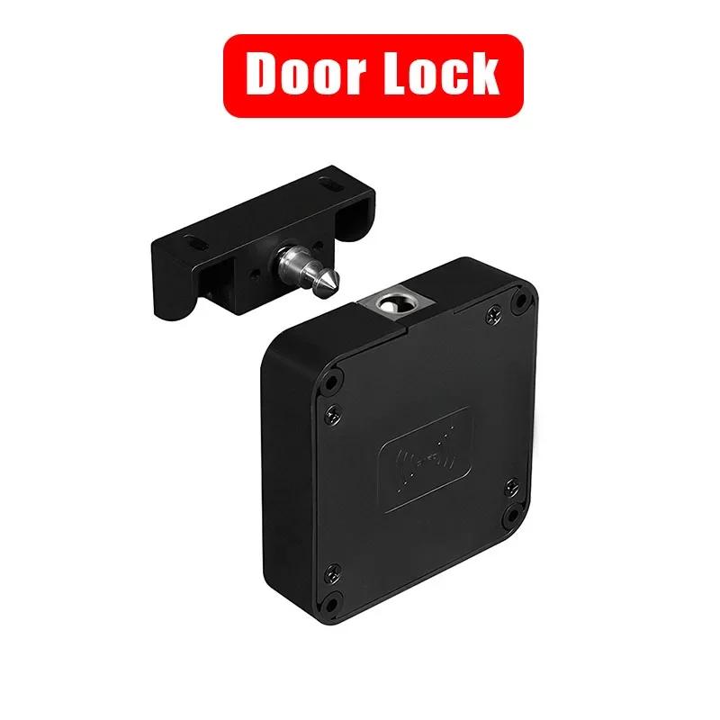 Smart Lock Bluetooth Tuya-Compatible Keyless IC Card Unlock App Remote Control for Wood Cabinet Door Drawer Furniture Lock