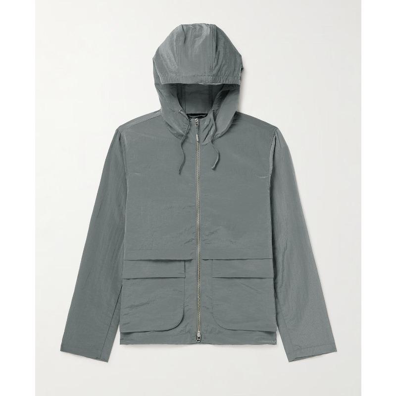 

New Spring and Autumn Jacket Solid Color Men s Solid Color Zipper Sun Protection Shirt Sun Protection Clothing 2XL