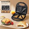 Großer Sandwichmaker Antihaftbeschichtet Elektrischer Frühstücksmaker Für Zuhause & Küche