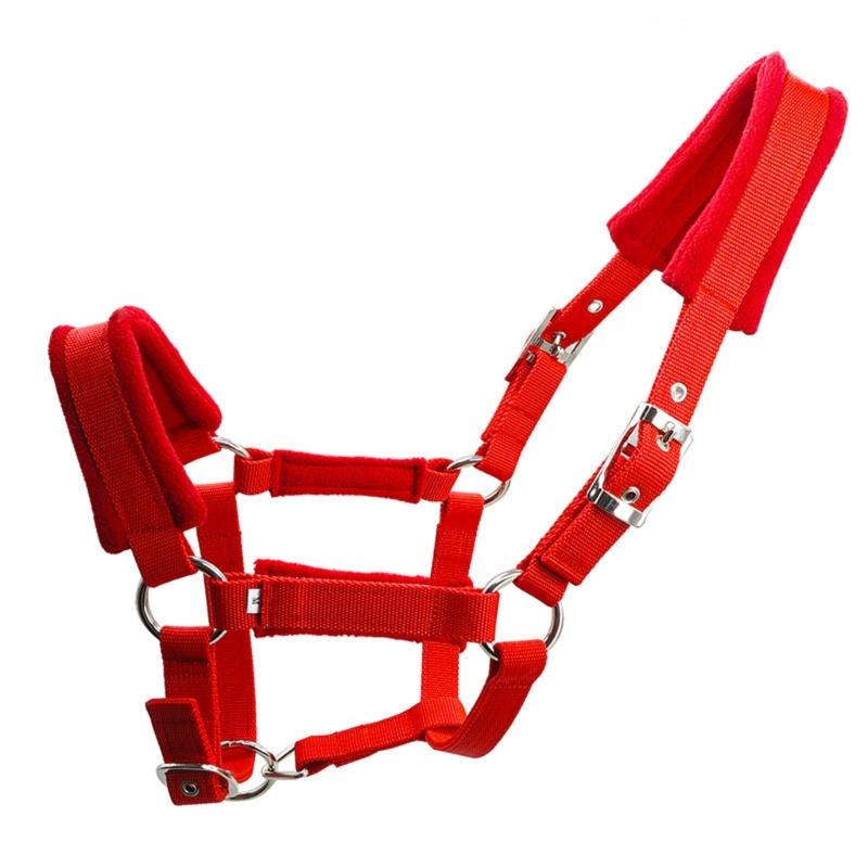 Durability Metal Eye Hook Horse Headgear For Secure Cycling And Training With Rustproofed Stable Bridle Hardware