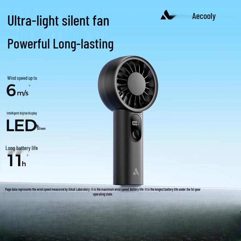 Aecooly PE01 Portable Rechargeable Handheld Mini Fan