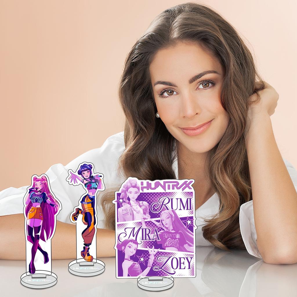 Cute Acrylic Stand With Anime-themed Elements, A Beautiful Desktop Decoration