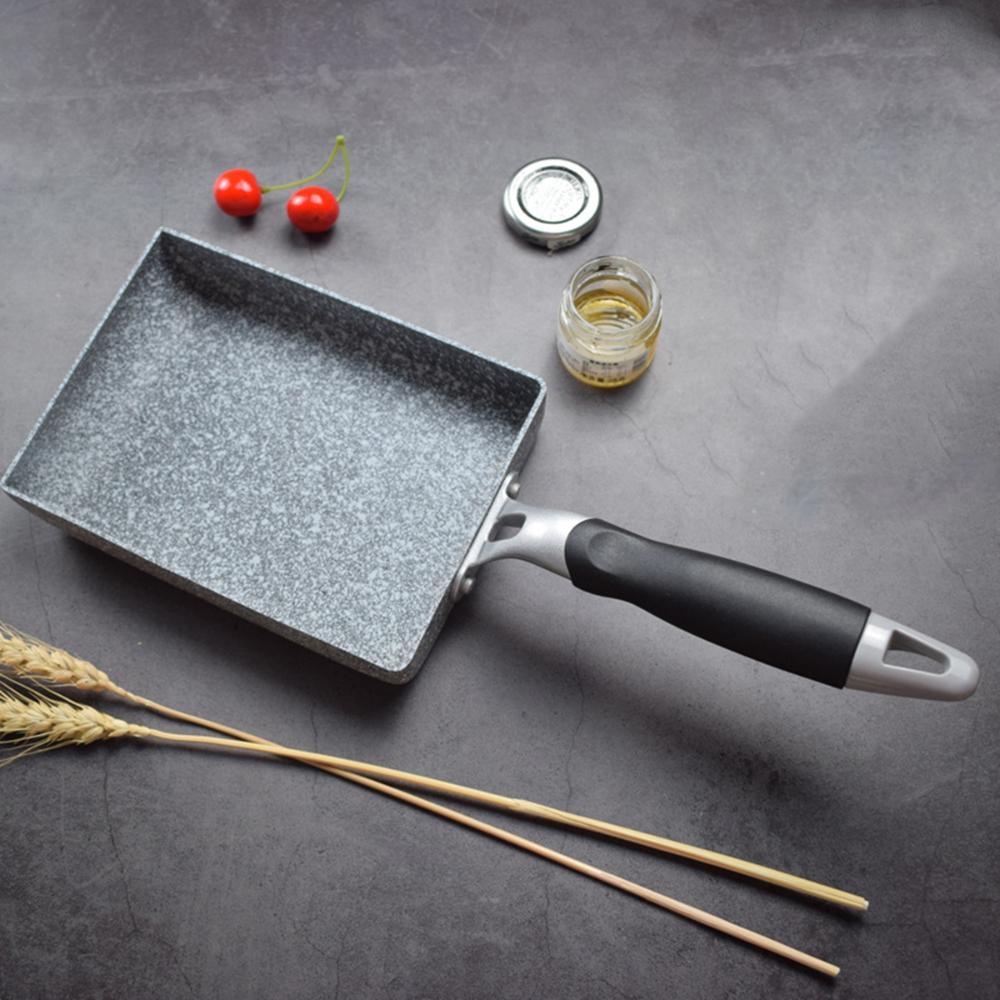 Sushi Egg Roll Non-stick Kitchen Tamagoyaki Cooking Frying Pan Omelette Pan Grill Breakfast Maker