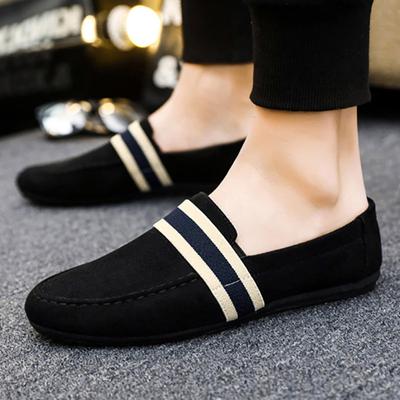 Herenschoenen Zwart Blauw Loafers Slip-on Herenschoeisel Adulto Rijdende Mocassins Zacht Comfortabel Casual Schoenen Heren Sneakers Flats