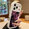 Phone Case: 2D Flat Design Suitable for iPhone 18, 17, 16, 15, 14, 13 Pro Stepped Protective Case, Metal Texture, Halloween Gift
