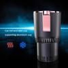2-In-1 Touch Screen Cooling&Heating Car Cup Electric Cooling Beverage Drinks Cans with Temperature Display for Camping