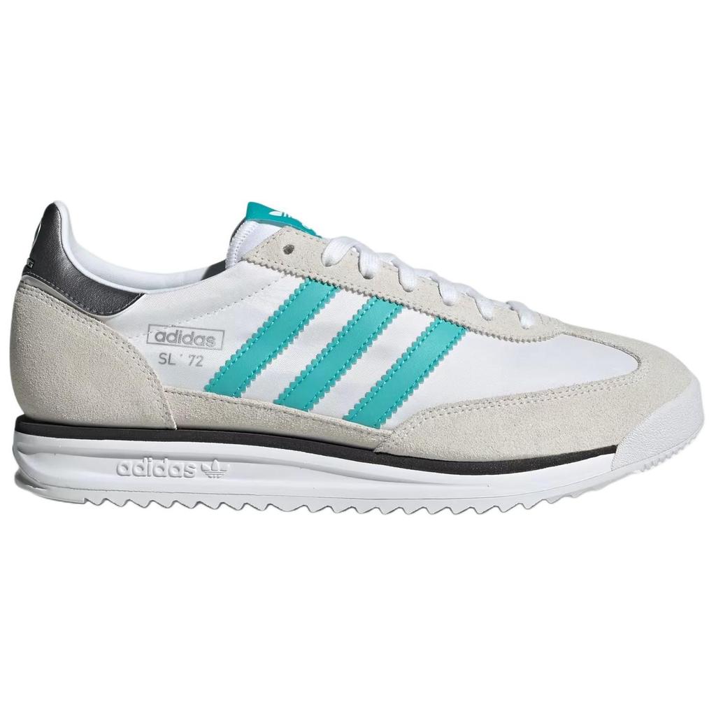 Mercedes-AMG Petronas Formula One Team x adidas SL72 RS Bílá Metalická Stříbrná Unisex Tenisky Cloud-White Core-Black JQ1781