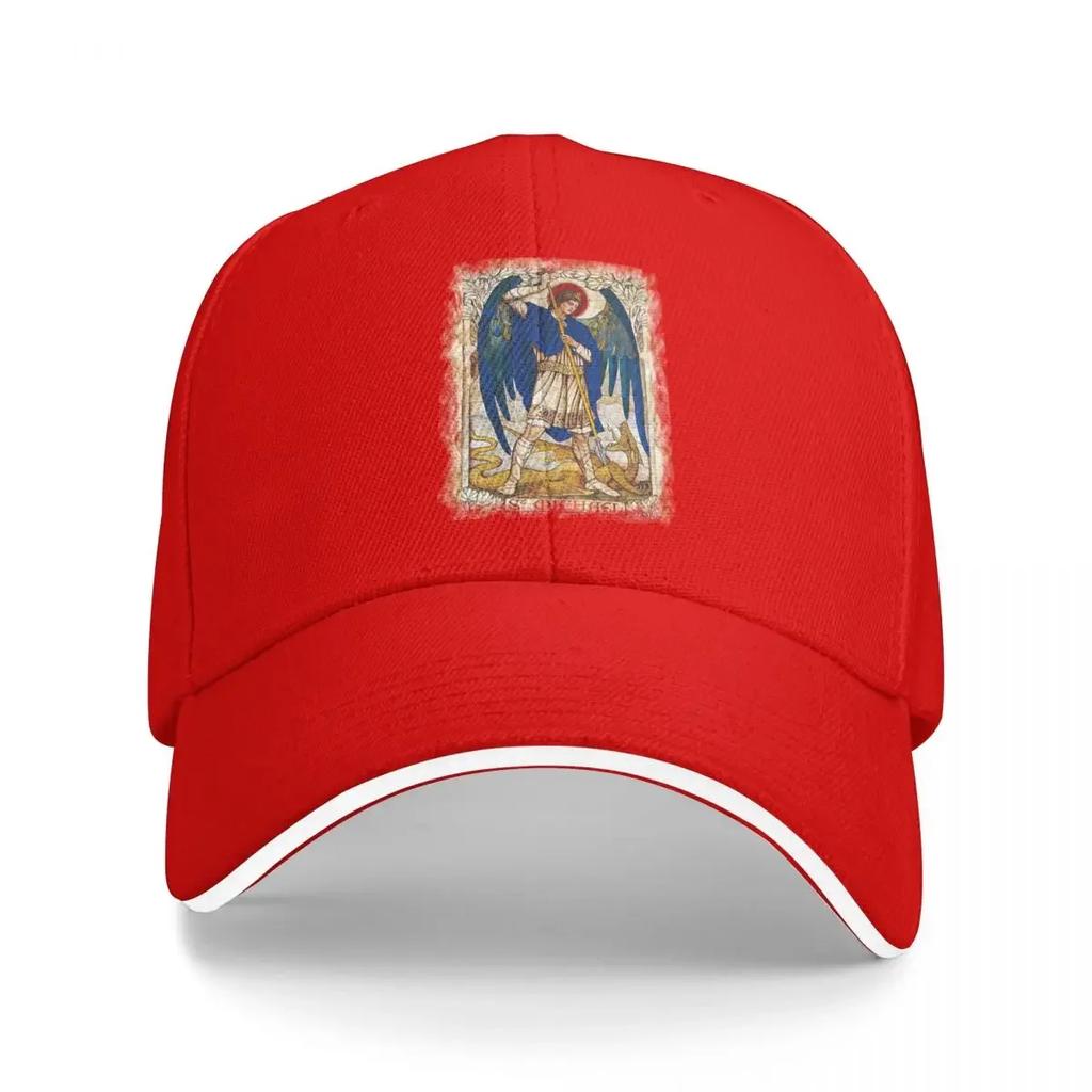 St MIchael the Archangel Angel Saint Baseball Cap Uv Protection Solar Hat Hat Luxury Brand Dropshipping New Hat Women Caps Unisexs
