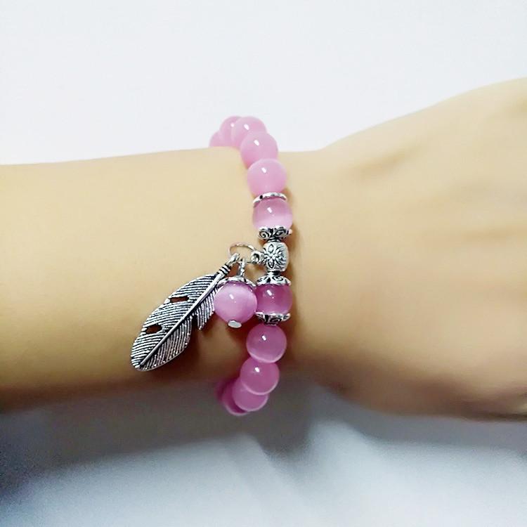 Crystal bracelet opal bracelet women's ethnic style women's fashion beaded hand jewelry