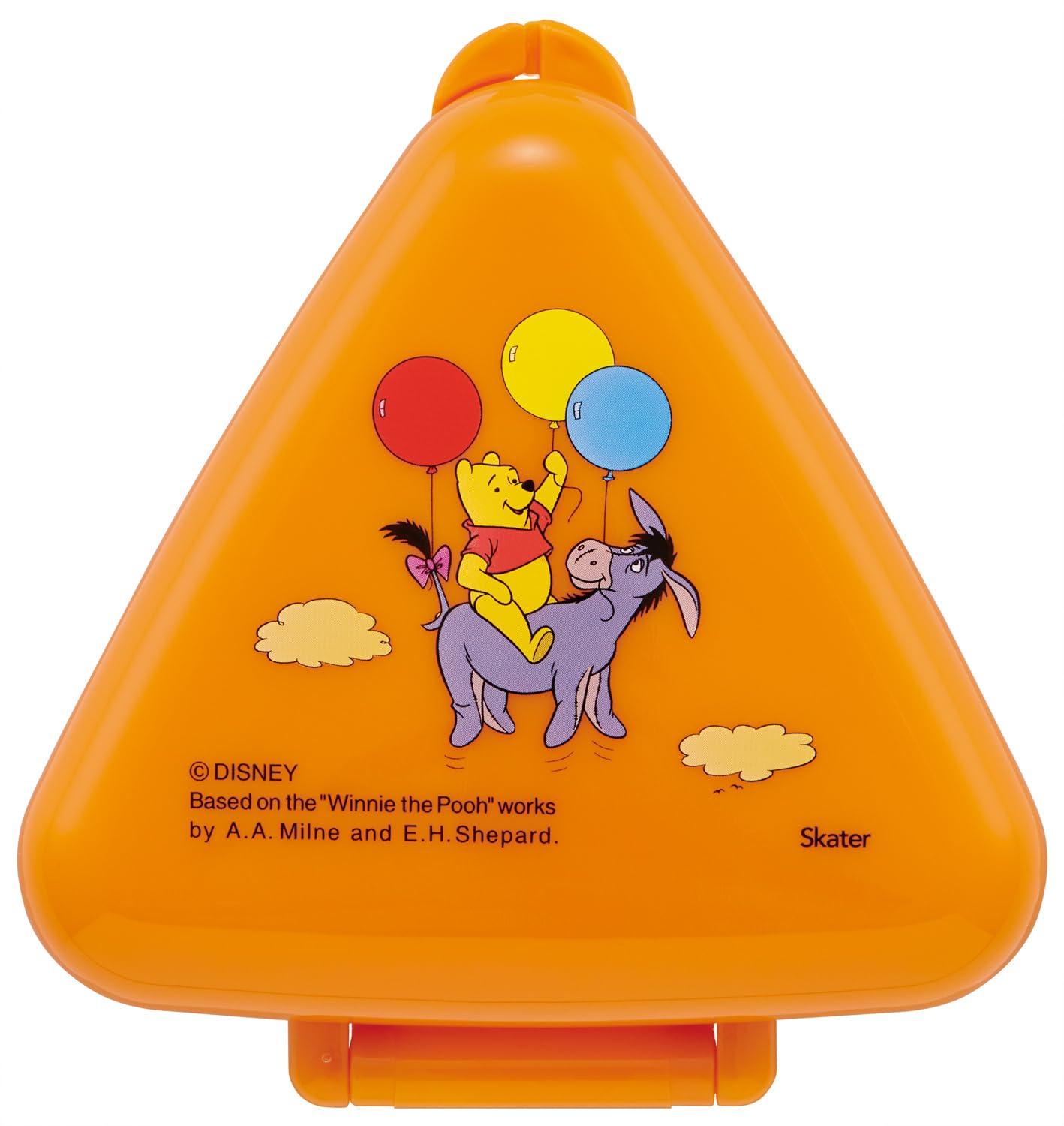 Skater Onigiri Case POOH Retro Pooh Disney Antibacterial Made in Japan ONC1PAG67793