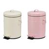 Step Trash Can Anti Slip Base Waste Basket Dustbin Foot Pedal Garbage Bin for Entryway Restroom Toilet Laundry Room Apartment