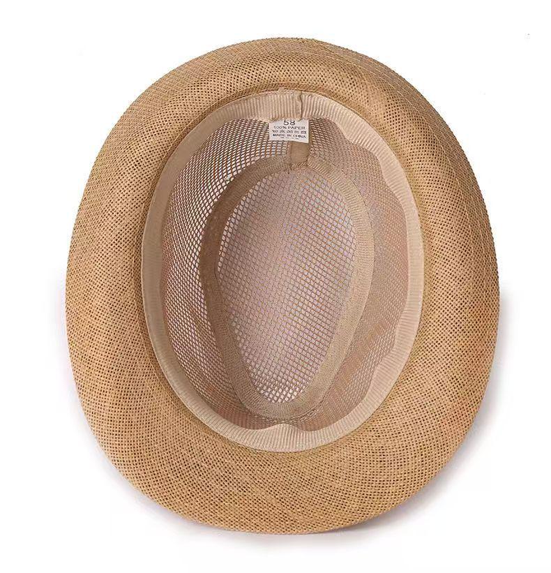 Men's Summer Breathable Mesh Straw Hats - Casual, Cool Outdoor Hats for Middle-Aged and Elderly