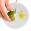 Acrylic Cutting Board Round Transparent Chopping Board 30cm / 11.8in Easy To Clean Countertop Protector Home Kitchen