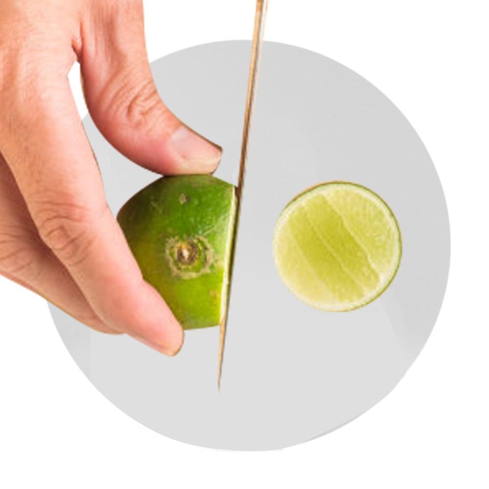 Acrylic Cutting Board Round Transparent Chopping Board 30cm / 11.8in Easy To Clean Countertop Protector Home Kitchen