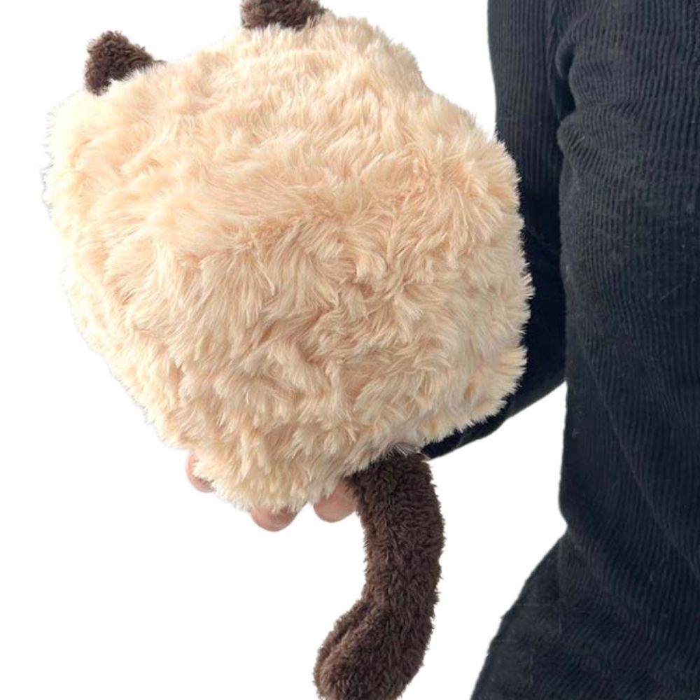 Comfortable Stuffed Cat Doll PP Cotton Siamese Cat Plush Kids Toy Kitten Plush Toy Home Decoration