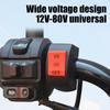 Motorcycle Modification Switch Handlebar Switch Led Headlight Modification Double Flash On Off Button