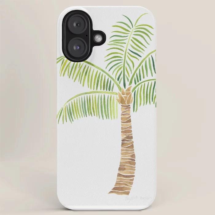 New Clmj Luxury Painted Lily Phone Case for iPhone 17 16 15 14 13 12 11 X XS XR Air Pro Max Plus Luxury Double-layer Back Cover