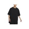 Nike Sportswear Logo Graphic Crew Neck T-Shirt Men Tops Black DX0188-010