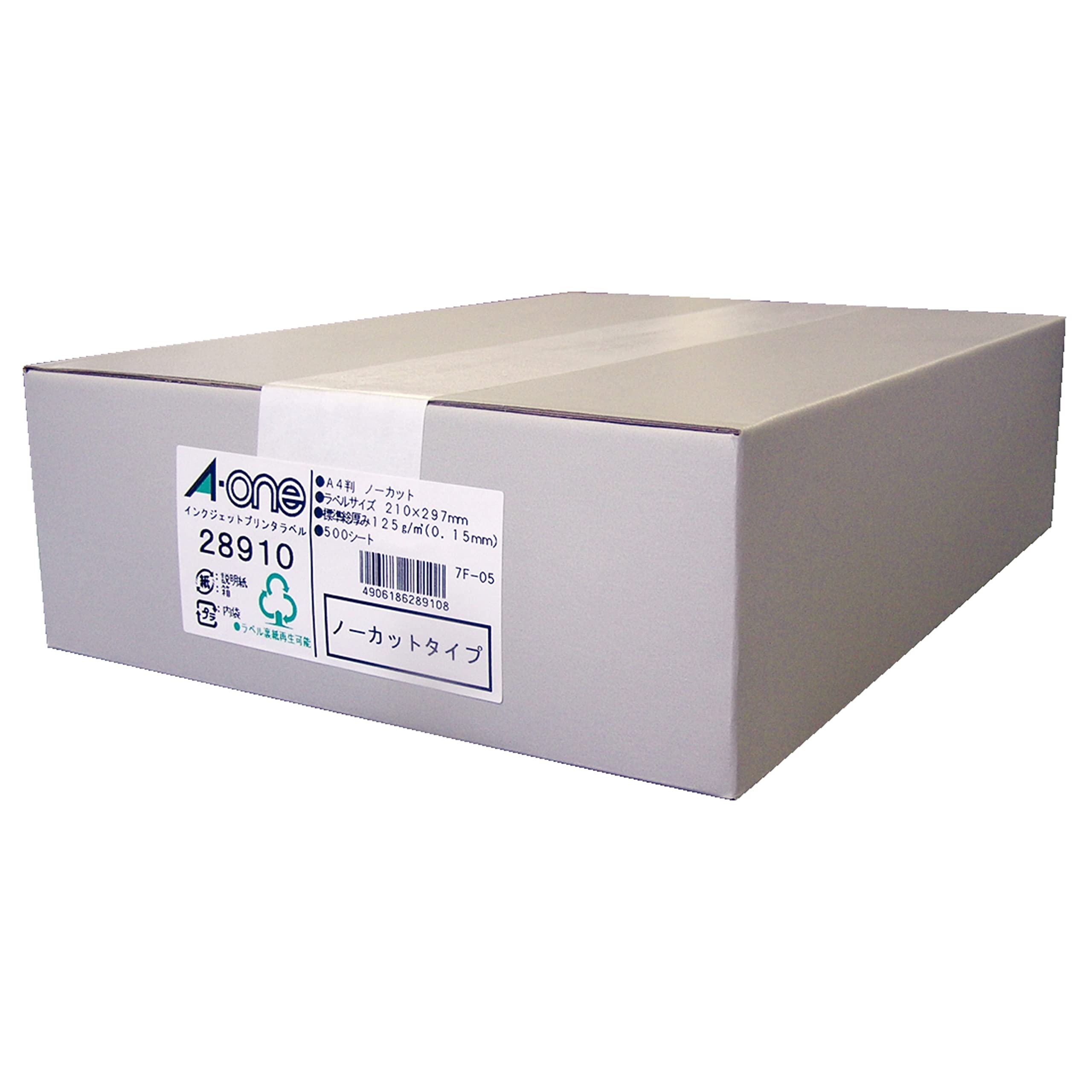 

Этикетка-наклейка Inkjet A4 Uncut 500 листов 28910 A-One