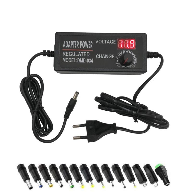 

3V-24V 2A Powers Supply Adjustables DC3V-24V Output Universal Charger Adapters for 3V to 24V Household Electronics