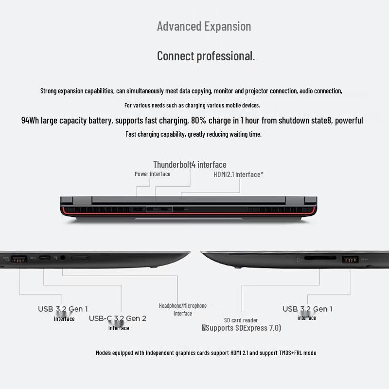 Lenovo P16 Design & Gaming Mobile Workstation (CN version)
