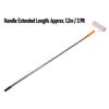 Paint Roller Kit Set Multi Function with 1.2m Stainless Steel Extended Detachable Pole Handle for Wall Ceiling