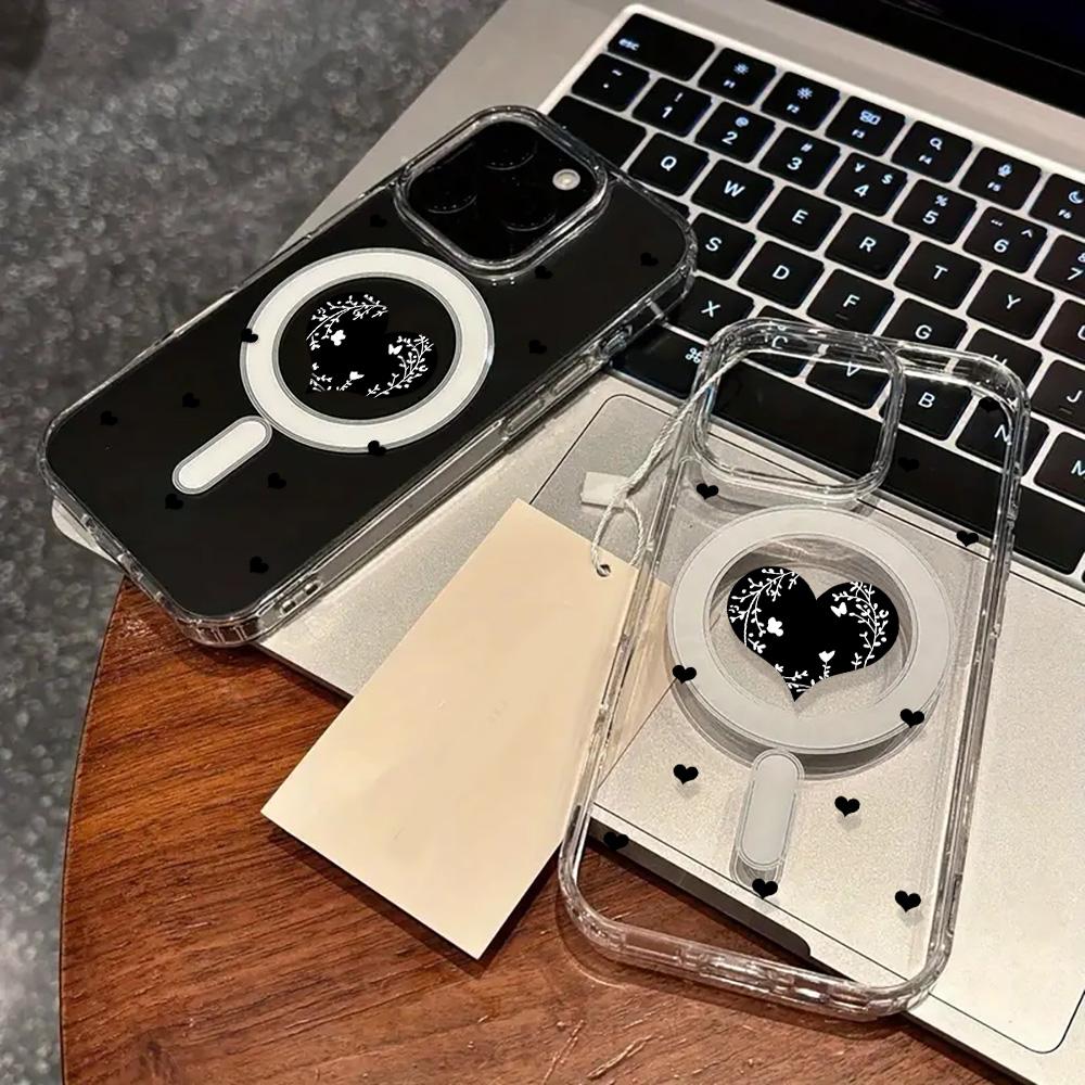 Magnetisk telefondeksel for iPhone 11 12 13 iPhone 13 14 15 Pro 15 16 Pro Max Samsung A15 A16 A25 A26 A55 A56 S25 S24 S22 S23 Ultra S25 Edge