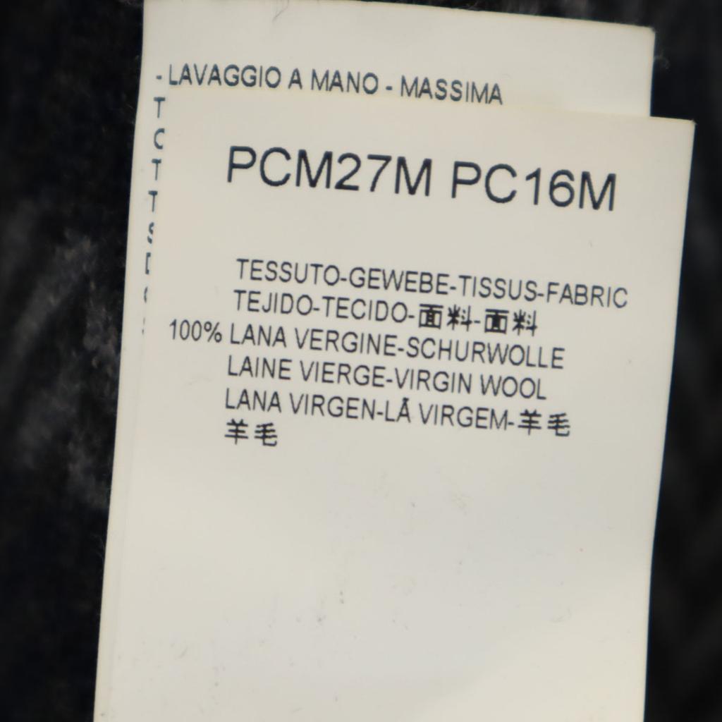 ARMANI COLLEZIONI Long sleeve sweater L Navy gray knit Men's Used