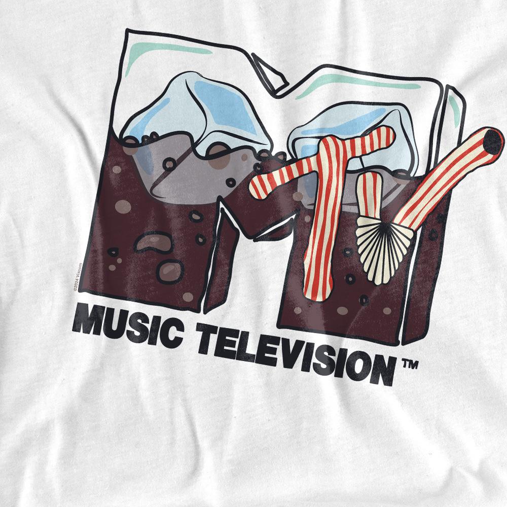 MTV Unisex Adult Soda On Ice T-Shirt
