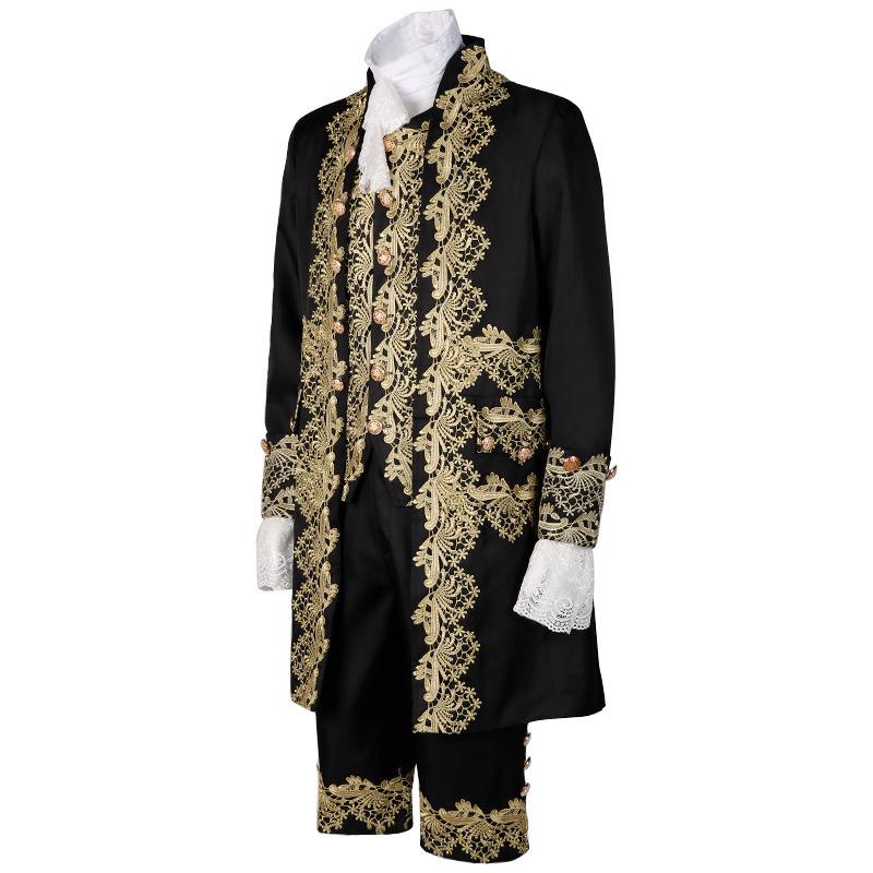 Abbigliamento Uomo Medievale Corte Medievale Cosplay Costume Retrò Halloween